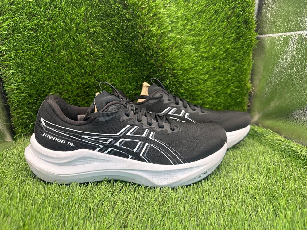 Asics GT-2000 14 1012B843 Athletic Sneaker Women's 8.5 Black Mesh Sports Running